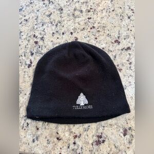 Men’s Tullymore Gold Resort Black Knit Beanie